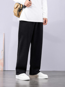 Denim Life Loose Fit Men Black Jeans