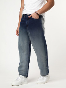 Urbano Loose Fit Men Dark Blue Jeans - Image 6