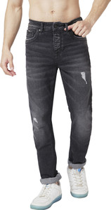 Spykar Regular Men Black Jeans