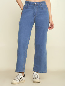 zayla Flared Women Blue Jeans