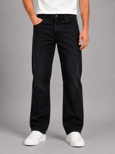 NUMERO UNO Loose Fit Men Black Jeans