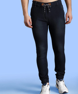 ZAYSH Jogger Fit Men Dark Blue Jeans