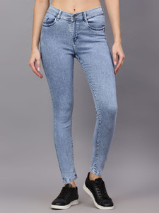 TYFFYN Skinny Women Light Blue Jeans