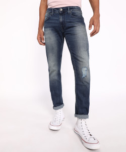 Pepe Jeans Tapered Fit Men Blue Jeans
