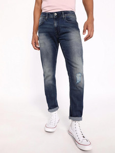 Pepe Jeans Slim Men Blue Jeans