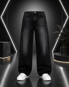 BLACK REY Relaxed Fit Men Black Jeans - Image 6