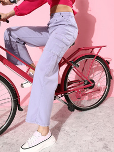 Roadster Women Purple Jeans