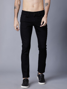 HIGHLANDER Regular Men Black Jeans