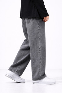 HIGH DENIM Straight Fit Men Grey Jeans - Image 5