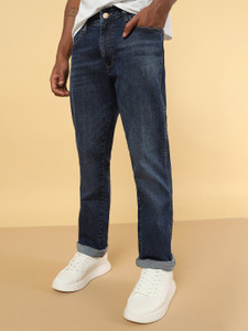 Wrangler Regular Men Dark Blue Jeans