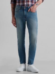 JACK & JONES Slim Men Dark Blue Jeans