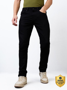 Spykar Slim Men Black Jeans