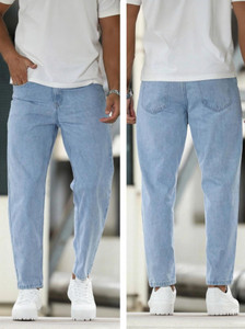 AISHENTERPRISE Men Light Blue Jeans - Image 6