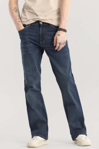 Snitch Boot-Leg Men Blue Jeans