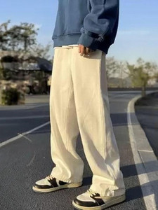 FashionForward Loose Fit Men White Jeans - Image 4