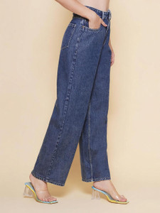 Puella Loose Fit Women Blue Jeans