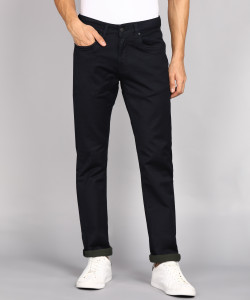 Louis Philippe Jeans Slim Men Black Jeans