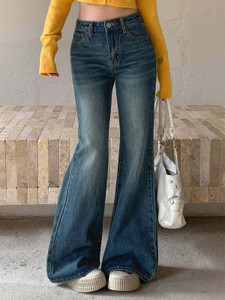 AAV2 Flared Women Blue Jeans - Image 6