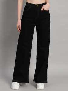 Roadster Flared Women Black Jeans