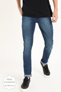 NUMERO UNO Sustainable Denim Tapered Fit Men Blue Jeans