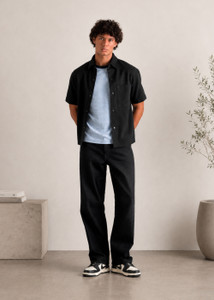 Freakins Baggy Fit Men Black Jeans