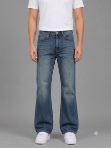 NUMERO UNO Boot-Leg Men Blue Jeans