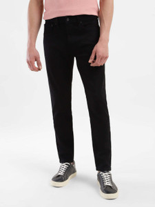 LEVI'S Tapered Fit Men Black Jeans