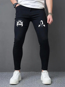 KAZAMAJEANS Regular Men Black Jeans