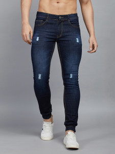 STUDIO NEXX Jogger Fit Men Dark Blue Jeans