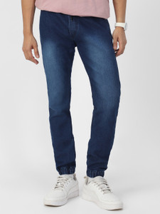 Urbano Fashion Jogger Fit Men Blue Jeans