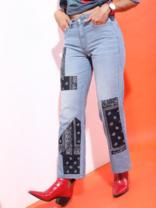 Tokyo Talkies Flared Women Light Blue Jeans