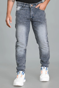 JOYGURU CREATION Slim Men Grey Jeans