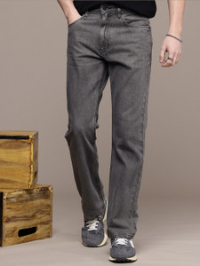Roadster Boot-Leg Men Grey Jeans