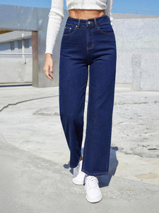 KOTTY Regular Women Dark Blue Jeans