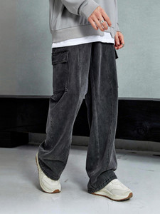 KOTTY Regular Men Dark Grey Jeans