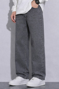 DARK BIRD Straight Fit Men Light Blue Jeans