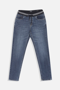 Allen Solly Jogger Fit Boys Blue Jeans