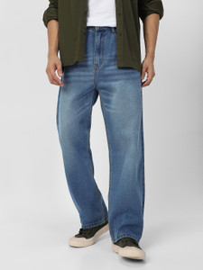 Urbano Fashion Loose Fit Men Light Blue Jeans - Image 6