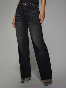 YAMEETFIT Regular Women Black Jeans