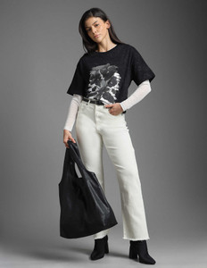 FLYING MACHINE Straight Fit Women White Jeans