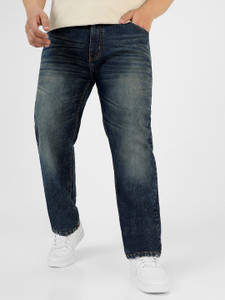 Urbano Plus Regular Men Dark Blue Jeans