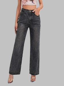 hovac Flared Women Black Jeans