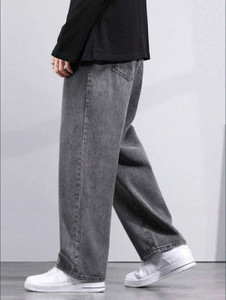 UNIFAV Boyfriend Men Blue Jeans - Image 5