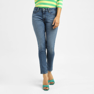 LEVI'S 711 Skinny Women Blue Jeans
