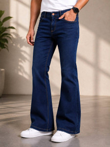 PODGE Boot-Leg Men Dark Blue Jeans - Image 5