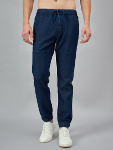 STUDIO NEXX Jogger Fit Men Dark Blue Jeans