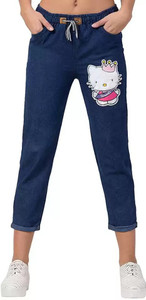 Serendipity Jogger Fit Women Dark Blue Jeans