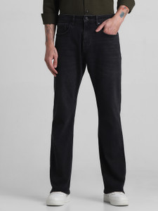 JACK & JONES Boot-Leg Men Black Jeans