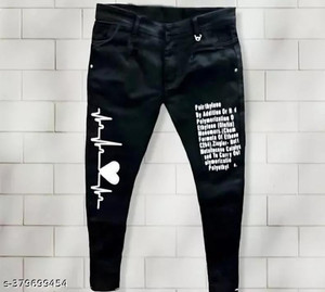 CAMFITS Slim Men Black Jeans