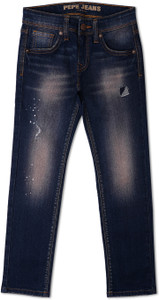 Pepe Jeans Slim Boys Dark Blue Jeans
